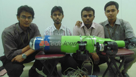 Bangladeshis make robot submarine
