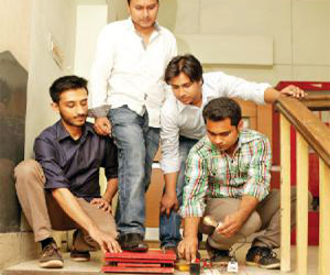 AIUB students invented Piezoelectricity