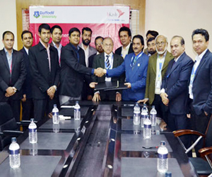 DIU Signs MoU with bKash