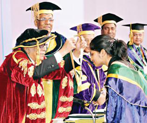 President Abdul Hamid at BUP Convocation