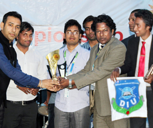 DIU students win int'l competition