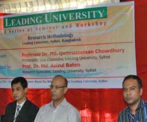 Seminar series at Leading University