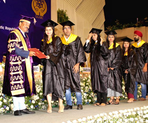 First convocation of SAU, India