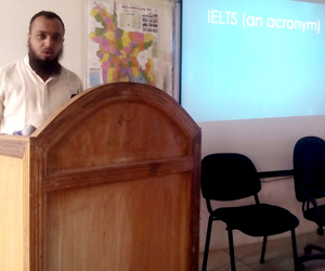 Seminar on IELTS held at BSMRSTU